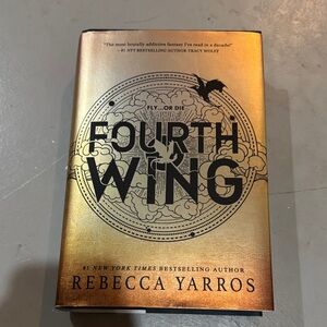 Fourth Wing Hardcover Book